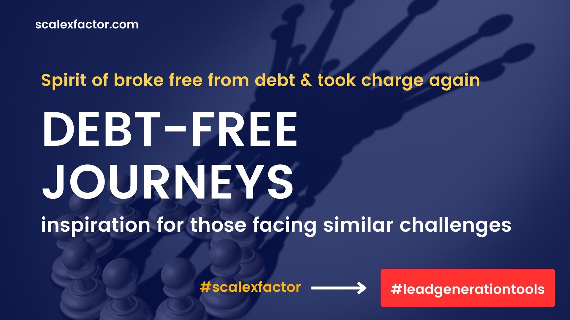 Debt-Free Journeys inspiration for those facing similar challenges