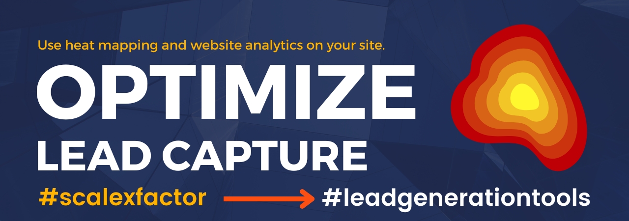 Use heat mapping and website analytics to optimize lead capture elements on your site.